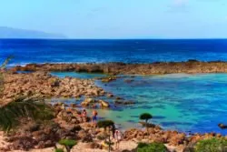 Colorful waters at Sharks Cove Oahu North Shore 4