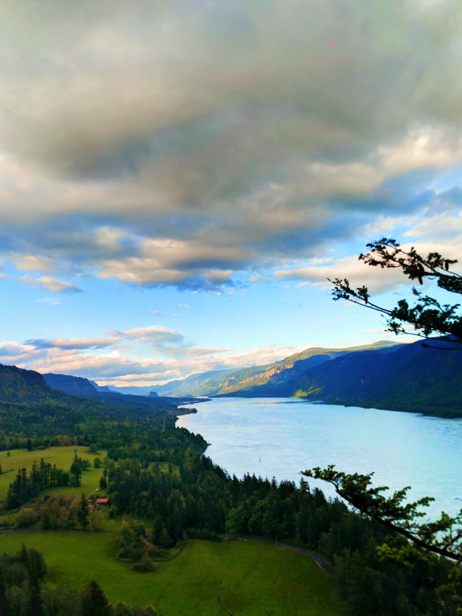 Columbia River Gorge from Cape Horn lookout 1