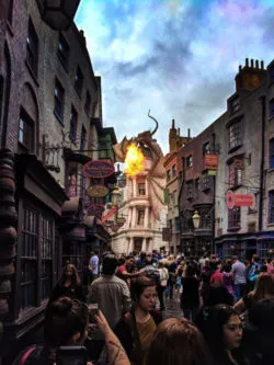 Dragon Fire Diagon Alley Universal Studios Florida Orlando 2