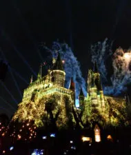 Hogwarts at Night Wizarding World of Harry Potter Islands of Adventure Universal Orlando 8