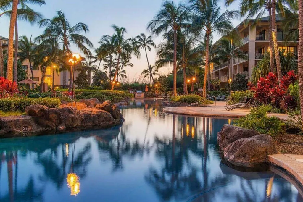 Koloa Landing Resort Kauai with kids Lagoon Pool