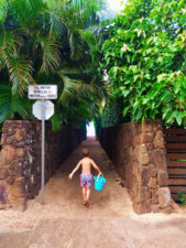 Neighborhood access to Sunset Beach Haleiwa Oahu 1