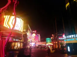 Neon signs at Universal City Walk Orlando 1