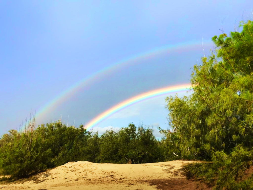 Rainbow at Poipu Koloa on Kauai 