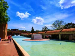 Reflecting Pool and Crypt at Martin Luther King Jr National Historic Site Atlanta 1b