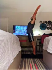 Rob Taylor Rock Om Yoga in Guestroom at Hard Rock Hotel Universal Orlando Resort 1