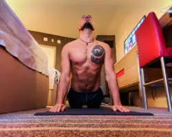 Rob Taylor Rock Om Yoga in Guestroom at Hard Rock Hotel Universal Orlando Resort 10