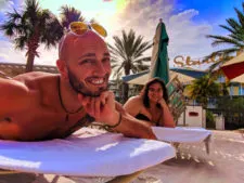 Rob Taylor and Friend at Universal Cabana Bay Resort Orlando 1