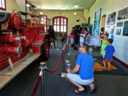 Taylor Family at Old Firehouse at Martin Luther King Jr National Historic Site Atlanta 1