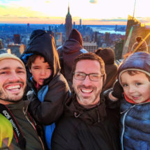 Taylor Family at Top of the Rock NYC 1