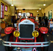 Vintage Firetruck at Old Firehouse at Martin Luther King Jr National Historic Site Atlanta 1