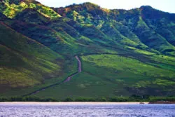 West Coast of Oahu from Snorkeling catamaran 2