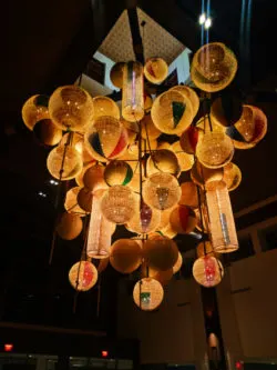 Wicker Chandalier at Universal Orlando Resort Sapphire Falls Hotel 2