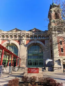 Exterior of Ellis Island National Monument New York City 4