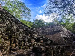 Ball courts at the Coba Mayan Ruins Yucatan 1