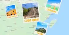 The Coba Ruins offer some of the best Mayan ruins on the Yucatan and are off the beaten path enough to feel unique and secluded. How to visit Coba Ruins on a Yucatan road trip. 2traveldads.com
