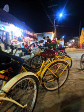 Downtown Holbox dirt roads at Night Isla Holbox Yucatan 5