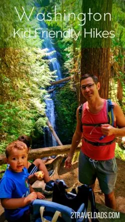 Kid friendly hikes in Washington State are plentiful. From hiking in the mountains to combing beaches, ancient forests to lush waterfalls, hiking in Washington is an adventure any time of year. 2traveldads.com