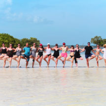 Yoga Retreat Participants at Yum Balam Nature Preserve Isla Holbox Yucatan 5