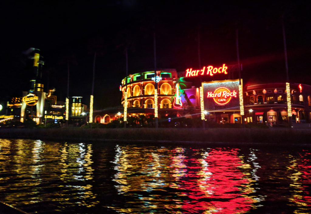Hard Rock Cafe Universal City Walk from water taxi Orlando 1