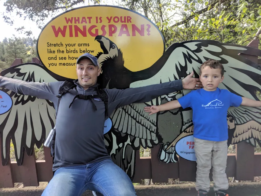 Taylor family at Oregon Zoo Portland