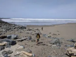 Taylor Family at Bullards Beach State Park Oregon Coast