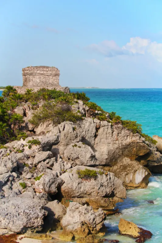 Palace at Tulum Mayan Ruins National Park Yucatan 17