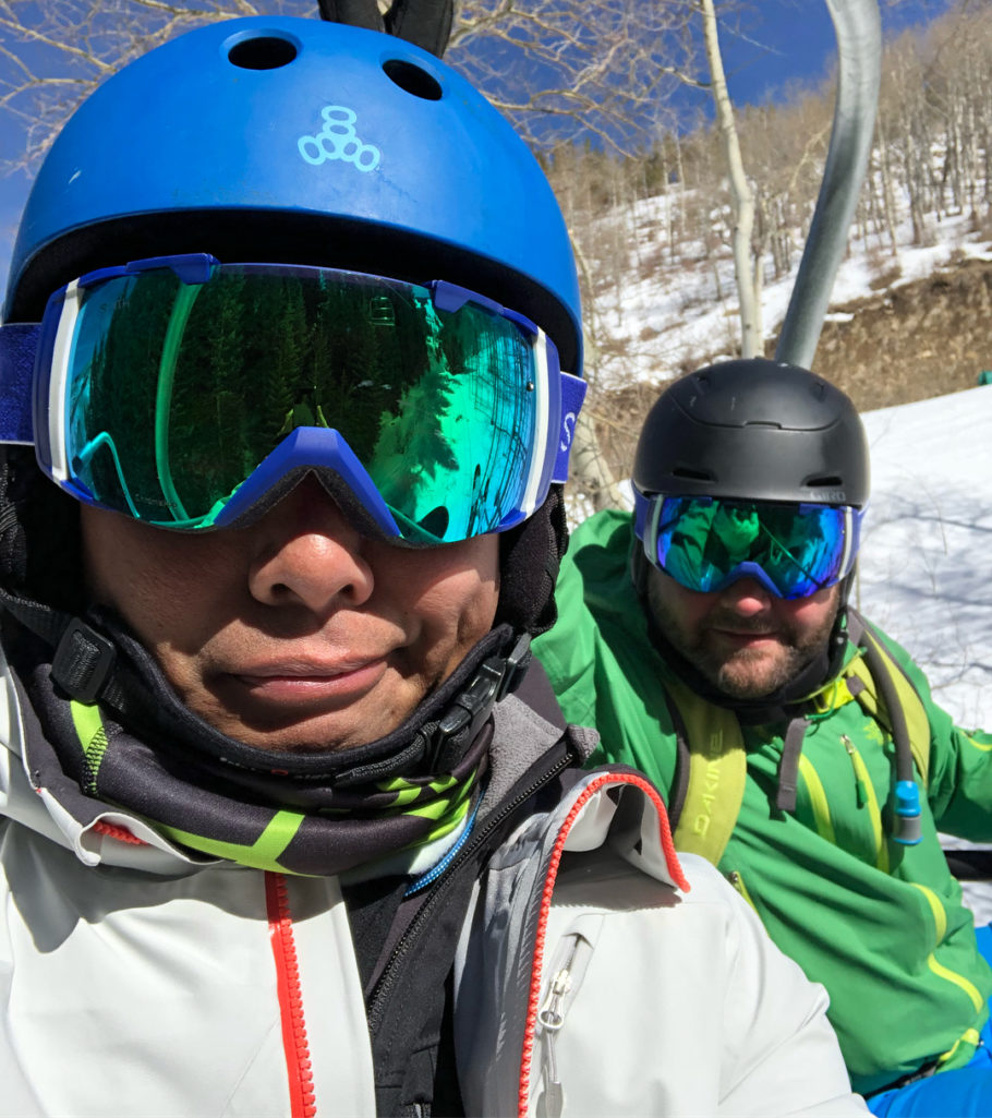 Rich SkiLikeADad skiing Beavercreek Vail Colorado 2018 3