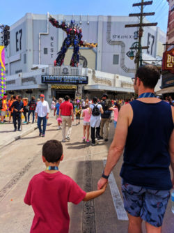 Taylor Family at Transformers ride Universal Studios Florida 1