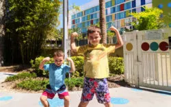 Taylor Family at Universal Cabana Bay Resort Orlando Florida header