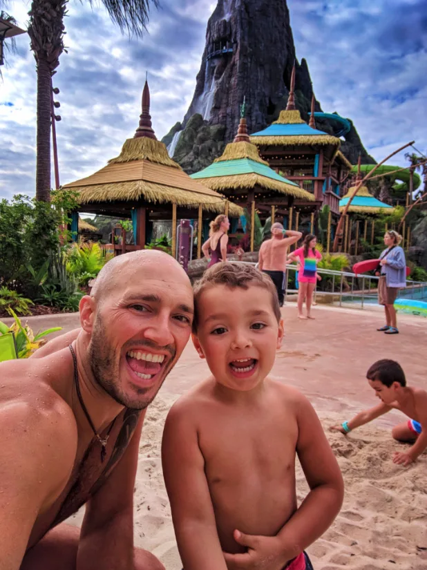 Taylor Family at Universal Volcano Bay Water Theme Park Orlando 3