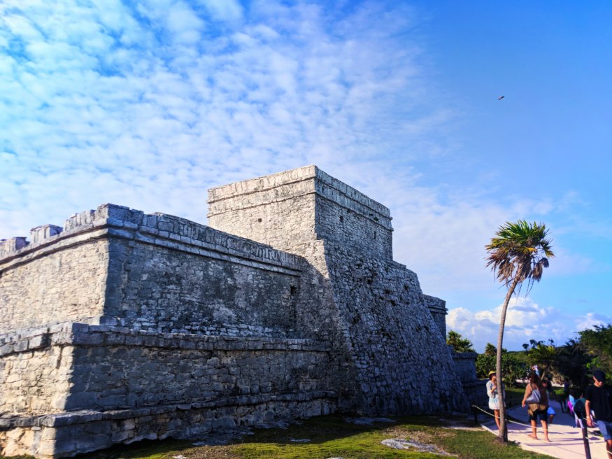 Temple at Tulum Mayan Ruins National Park Yucatan 12