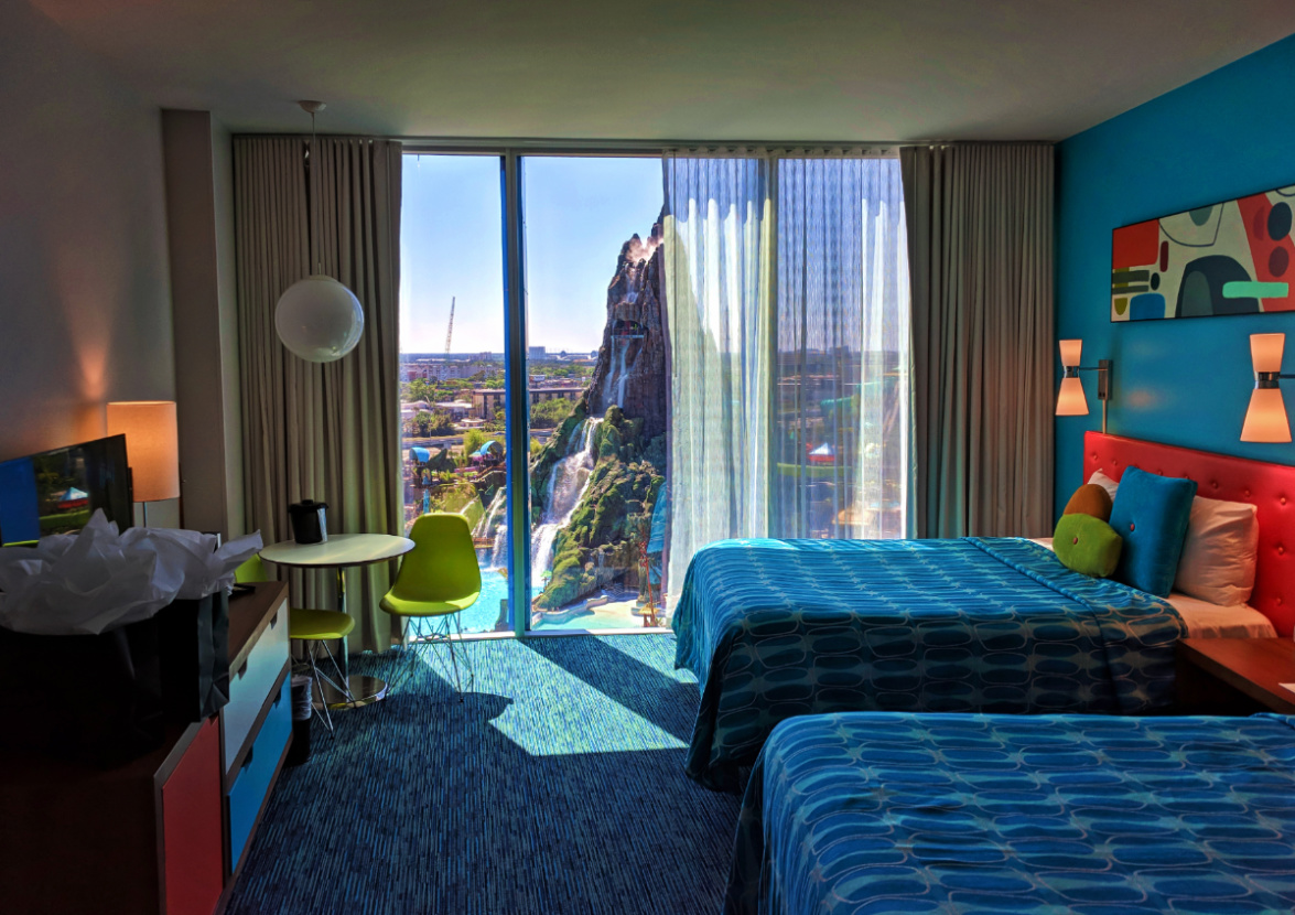 Two Queen Room In Beachside Tower Universal Cabana Bay