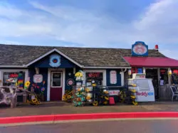 Bait shop Old Town Bandon Oregon Coast 1