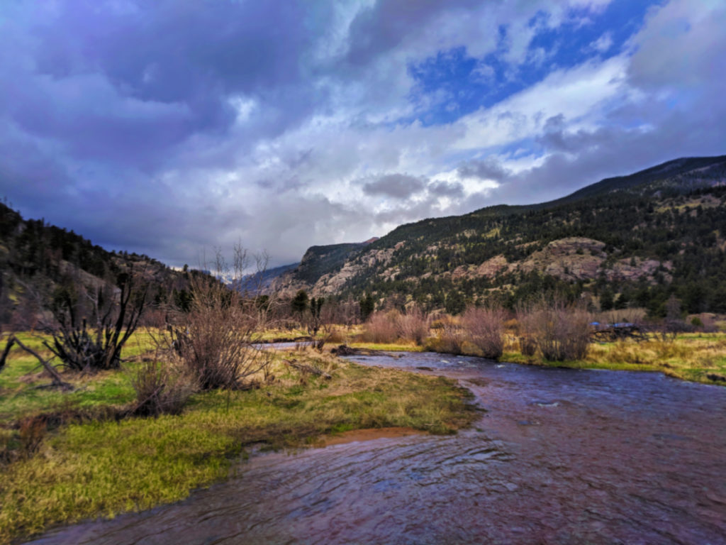 Big Thompson River Valley in Rocky Mountain National Park Colorado 3 