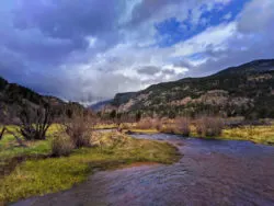 Big Thompson River Valley in Rocky Mountain National Park Colorado 3