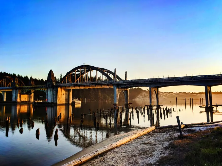 Bridge in Old Town Florence Oregon Coast 3