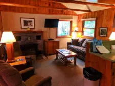 Cabin Interior at McGregor Mountain Lodge Estes Park Colorado 4
