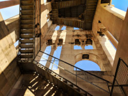 Climbing the bell tower at Cathedral in Old Town Split Croatia 1