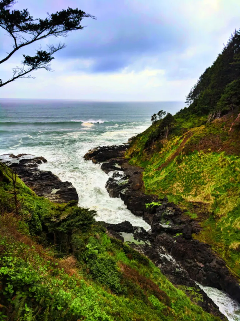 Devils Churn at Cape Perpetua Florence Oregon Coast 1