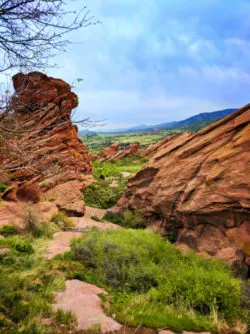 Hiking Trail in Red Rocks Park Denver Colorado 1