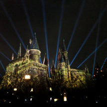 Hogwarts at Night Wizarding World of Harry Potter Islands of Adventure Universal Orlando 9