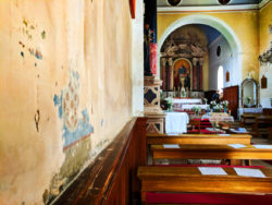 Inside at St Justino Church in Vis Croatia 2