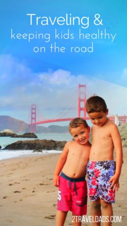 Keeping kids healthy when traveling is as easy as keeping them safe from too much sun and following instructions on medications. 5 easy tips to look out for kids when on the road or babysitting somebody else's children. 2traveldads.com