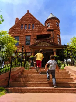 Taylor Family at Capitol Hill Mansion Bed and Breakfast Denver Colorado 1