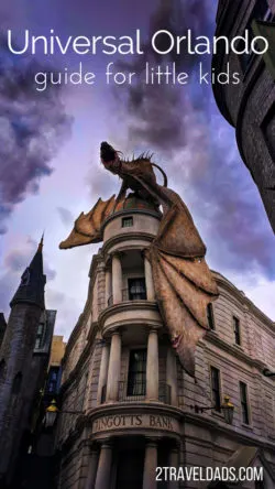 Universal Orlando with small kids is non-stop fun and completely doable even though there are so many attractions for big kids. From resort pools to meeting favorite characters, there is something for every age and every family at Universal Studios Orlando, Florida. 2traveldads.com