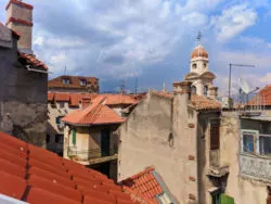 View from AirBNB in Old Town Split Croatia 1