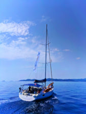 Yoga Sailing Holidays sailboat off Hvar Croatia 1