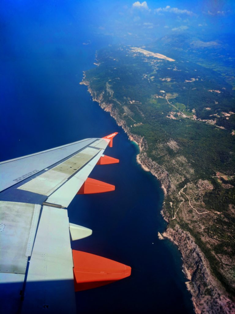 Coast of Croatia from EasyJet Plane 1