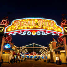 Entrance to Pixar Pier Disneys California Adventure 3
